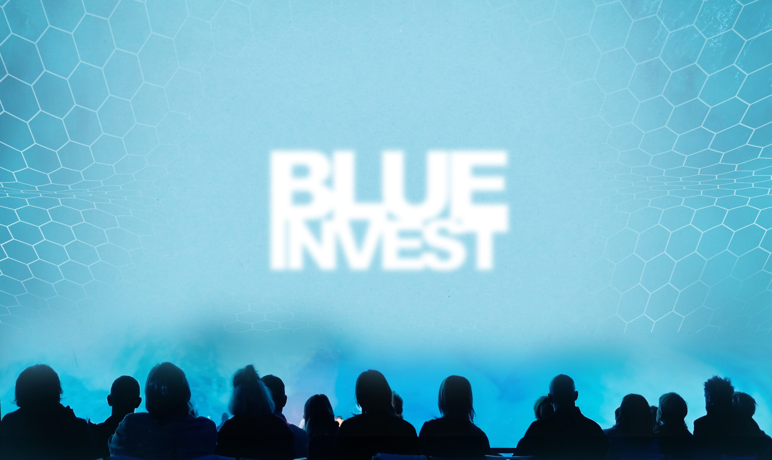 Форум blus. Banner event 2023. Economics Blue and White.